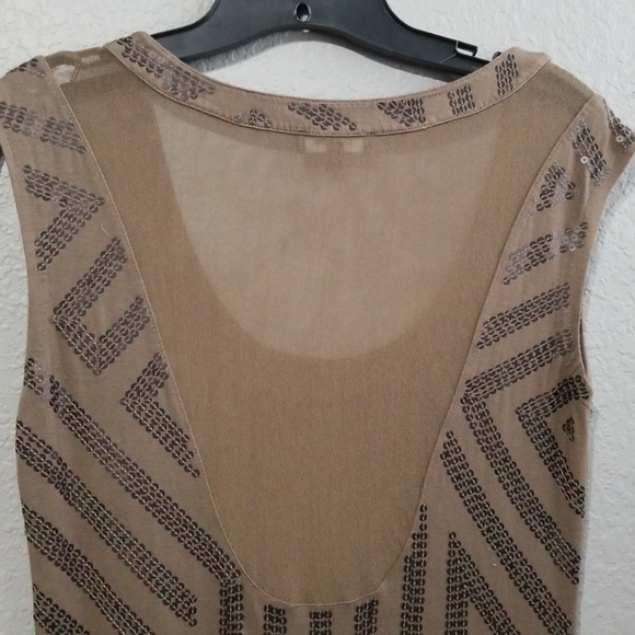 Express Art Deco Mini Dress - Picture 3 of 4